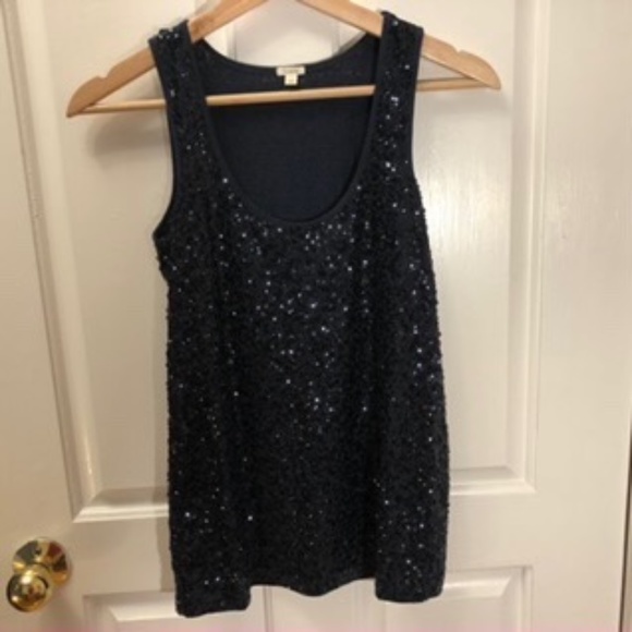 Sexy sparkly sequinned tank top - Picture 1 of 5